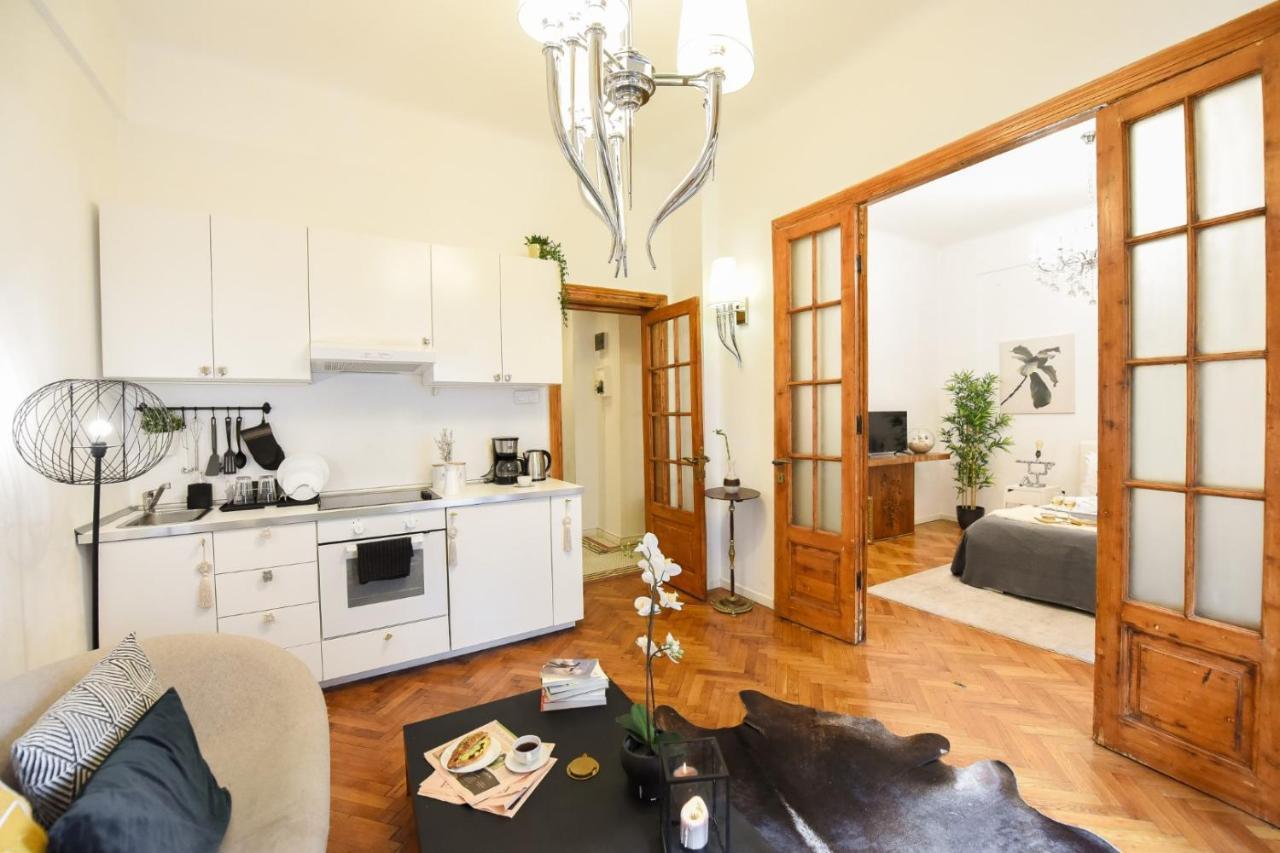 Vintage Elegance, Modern Comfort: 1Br Apartment Overlooking Calea Victoriei Bukarest Exterior foto